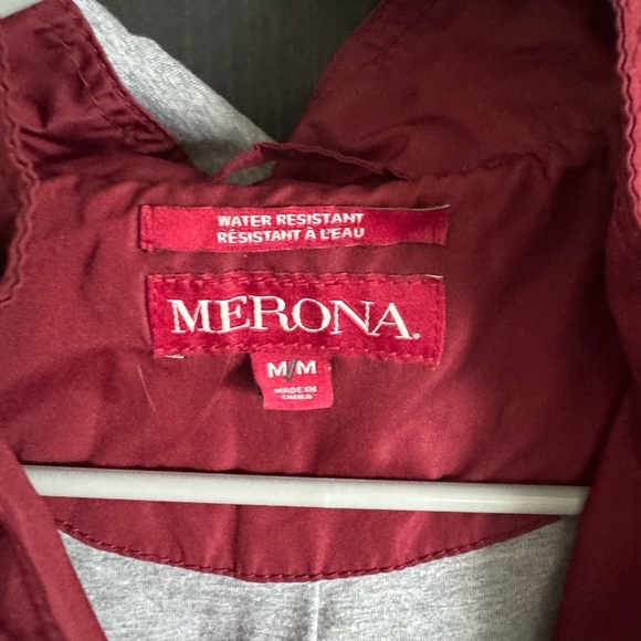 Merona Red Utility Jacket with Elasticized Details - Picture 3 of 3